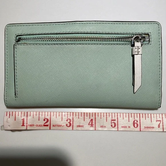 KATE SPADE Madison wallet, leather, mint green - Picture 3 of 8